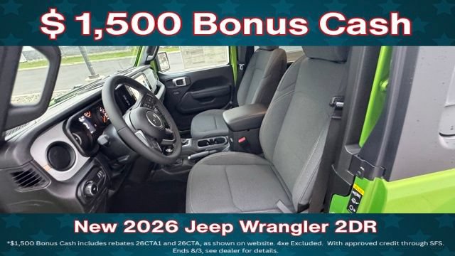 New 2026 Jeep Wrangler Sport AWD/4WD image 12