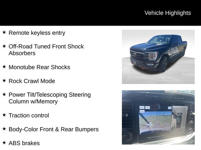 Used 2021 Ford F150 Lariat w/ Equipment Group 502A High image 14