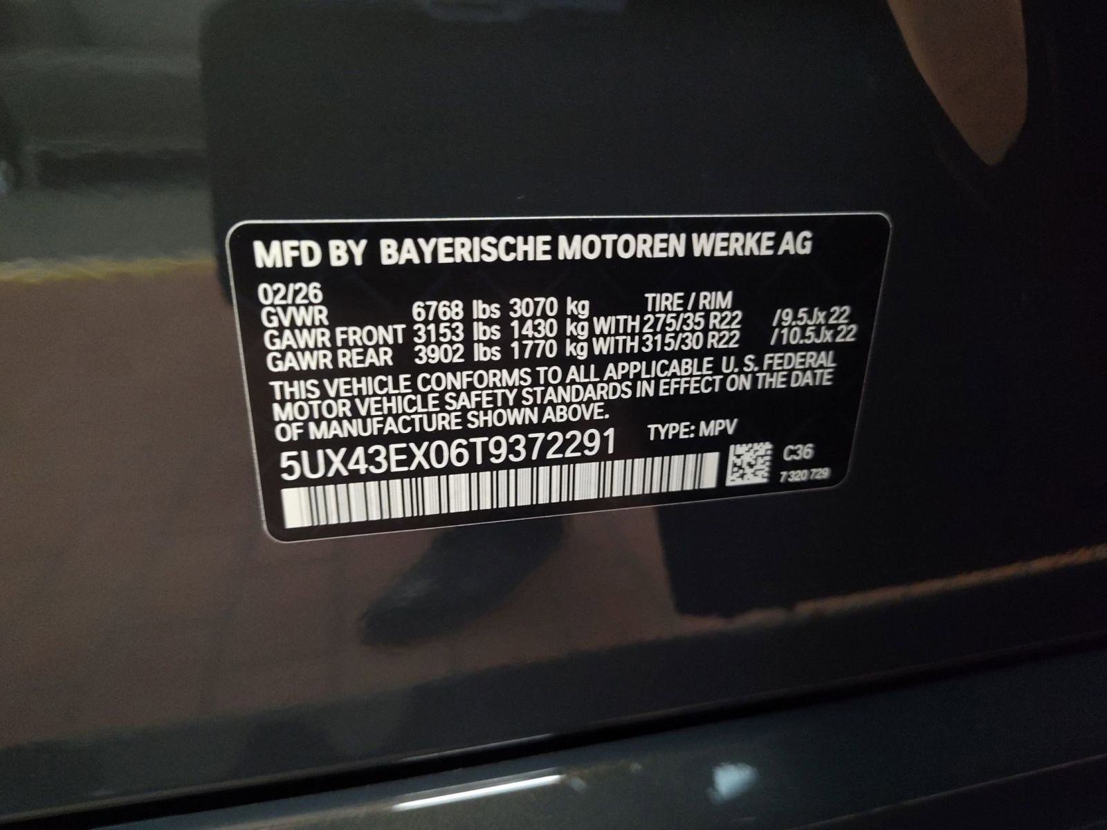 New 2026 BMW X6 M60i image 16