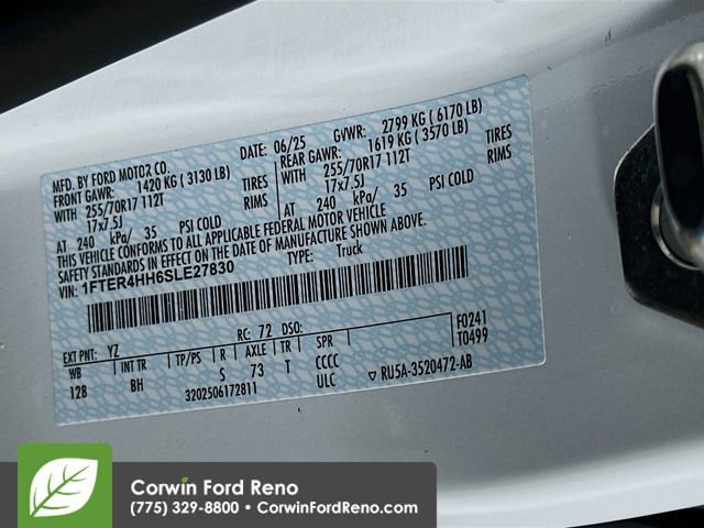 New 2025 Ford Ranger XLT w/ Equipment Group 301A High image 32