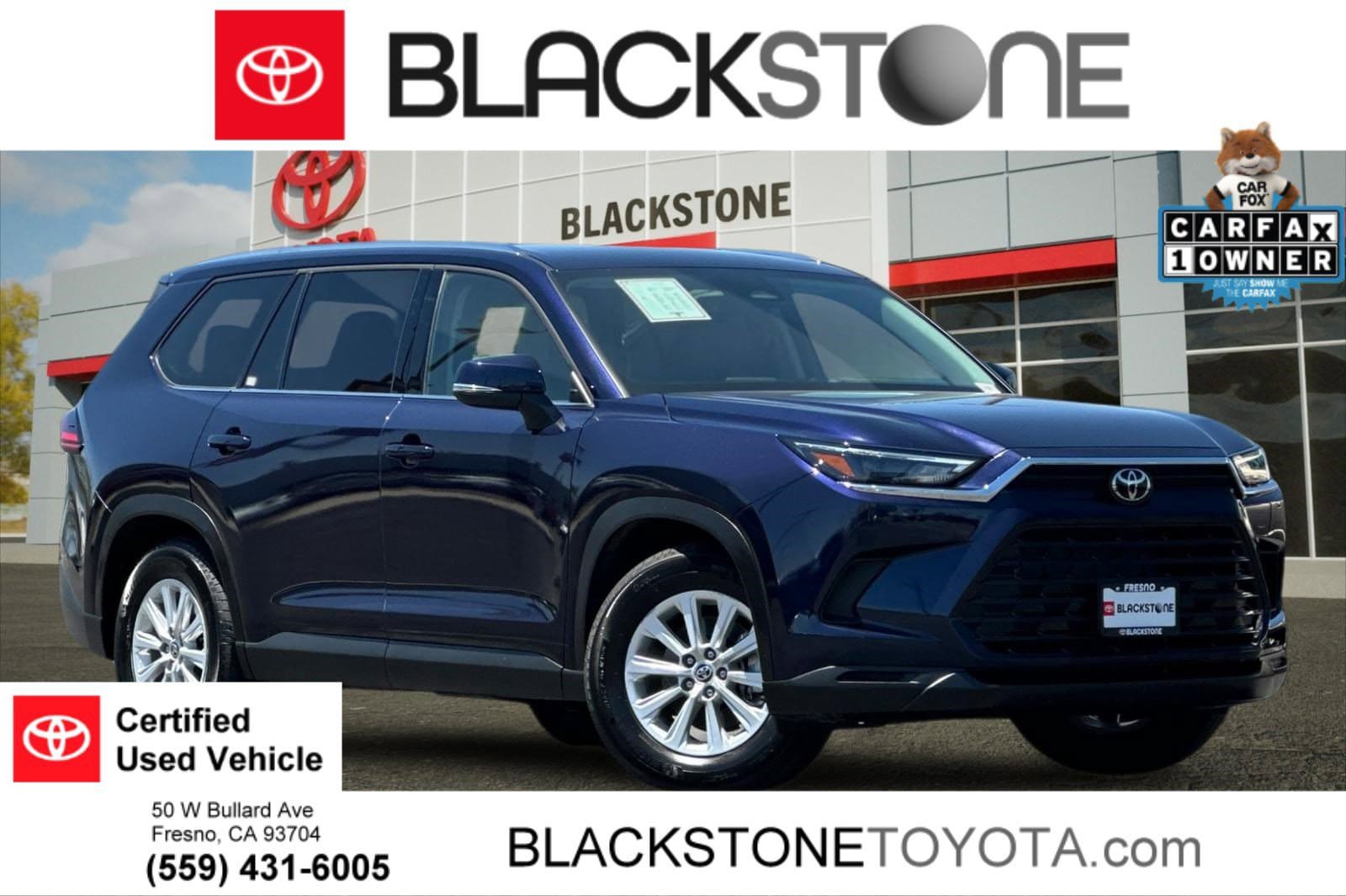 Certified 2025 Toyota Grand Highlander FWD image 1