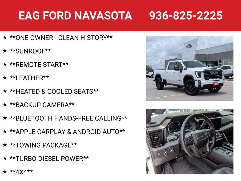 Used 2024 GMC Sierra 2500 AT4 w/ AT4 Premium Plus Package AWD/4WD image 4