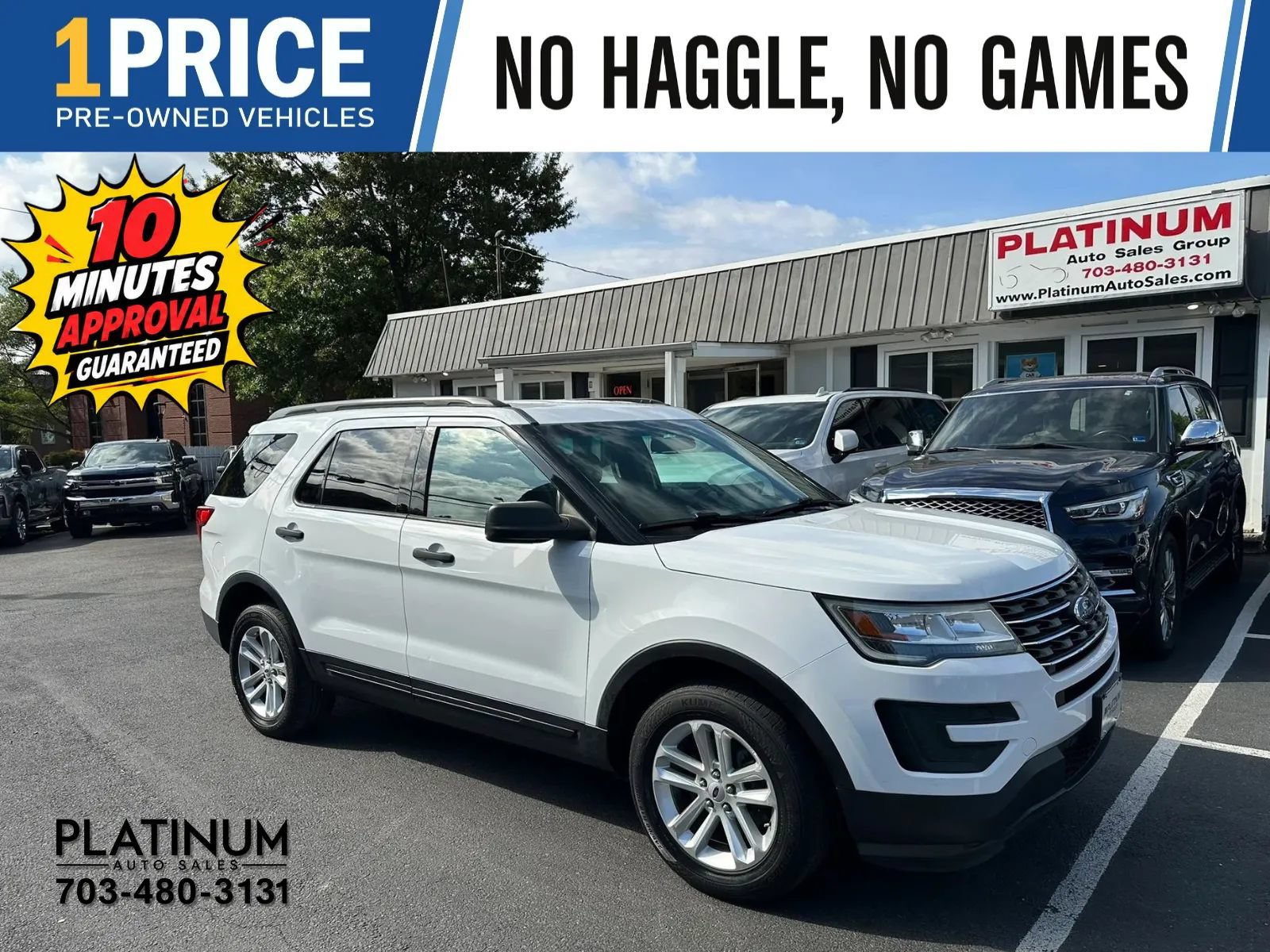 Used 2016 Ford Explorer 4WD w/ Class II Trailer Tow Package