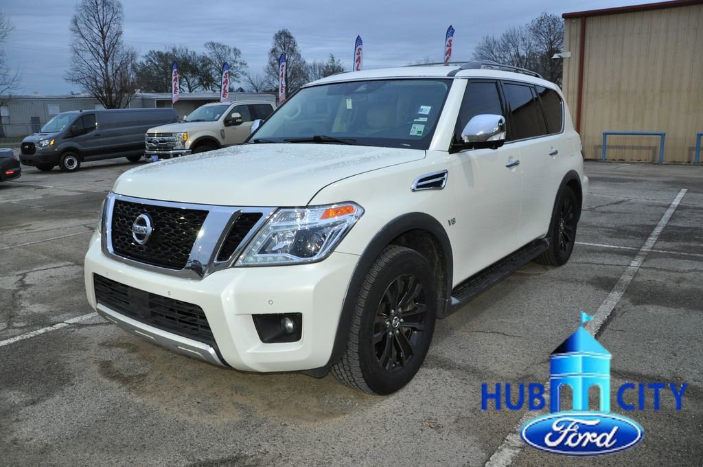 Used 2018 Nissan Armada Platinum w/ Captain Seat Package image 1