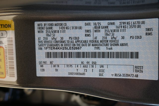 New 2025 Ford Ranger Lariat w/ FX4 Off-Road Package image 27