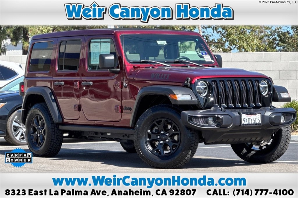 Used 2021 Jeep Wrangler Unlimited Sport