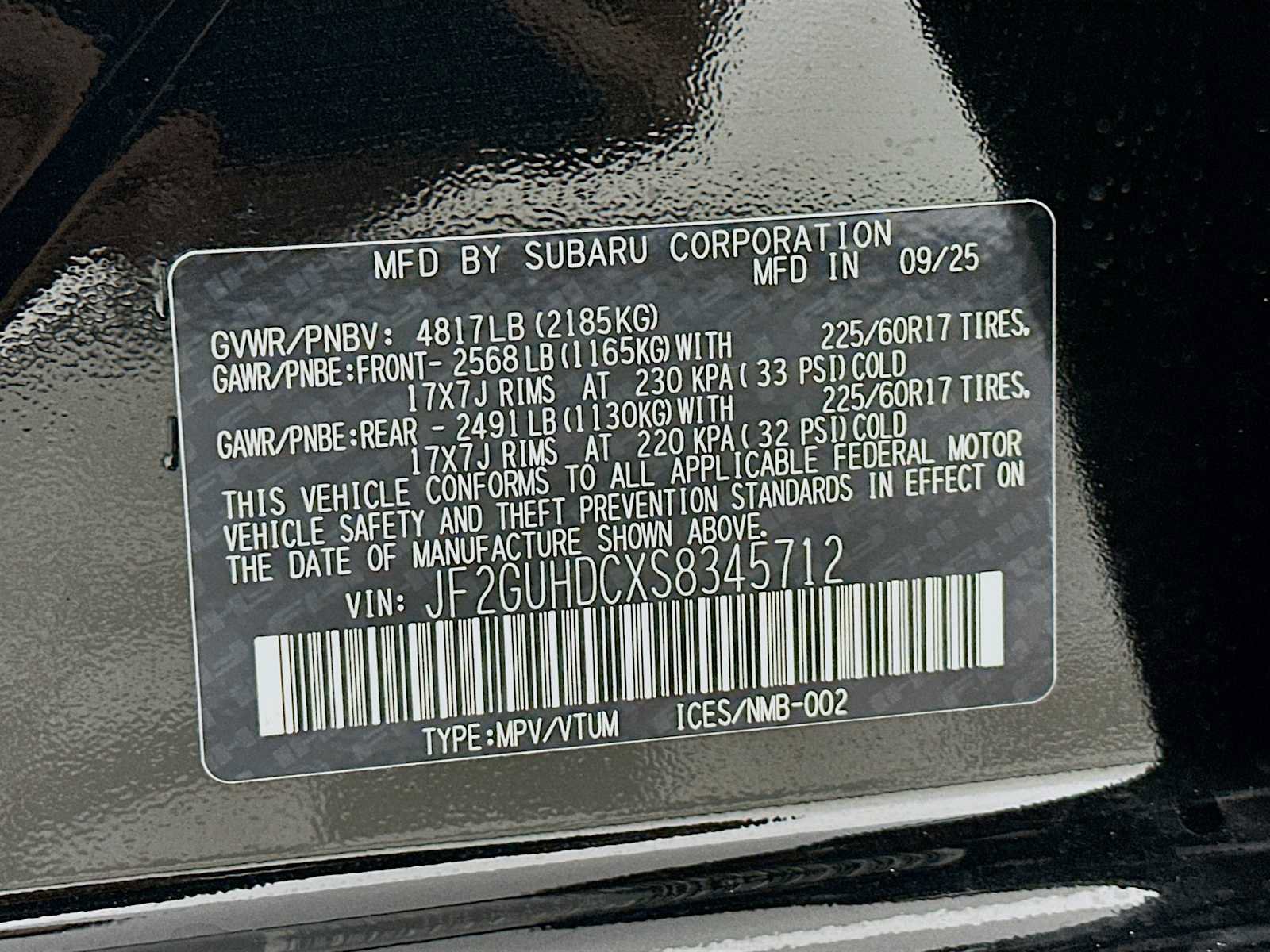 New 2025 Subaru Crosstrek 2.0i Premium image 29