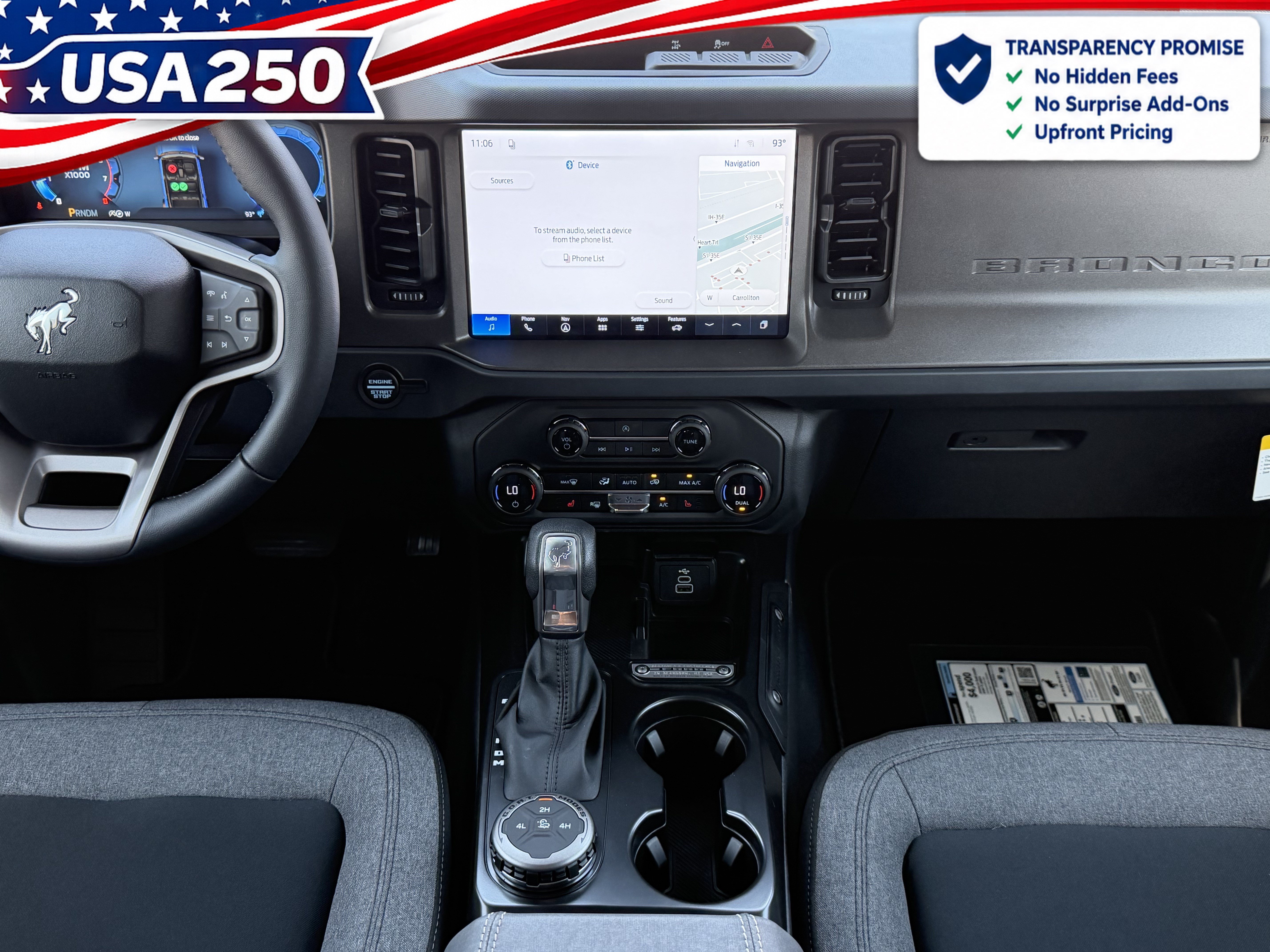 New 2026 Ford Bronco Big Bend AWD/4WD image 15