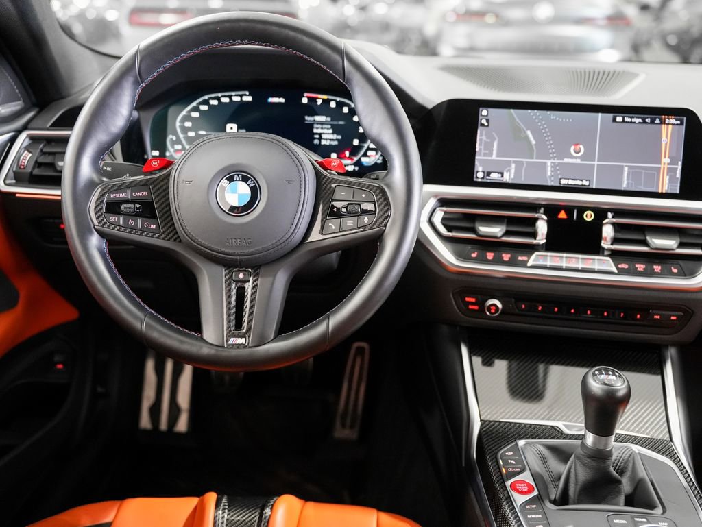 Used 2021 BMW M4 Coupe w/ M Carbon Exterior Package RWD image 13