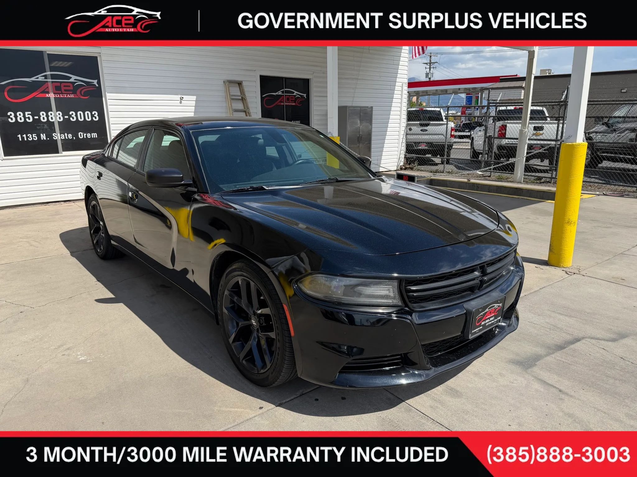 Used 2017 Dodge Charger Police w/ Integrated Display Package RWD image 3