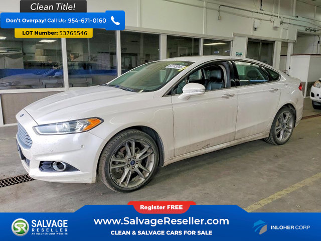 Used 2013 Ford Fusion Titanium w/ Titanium Driver Assist Pkg