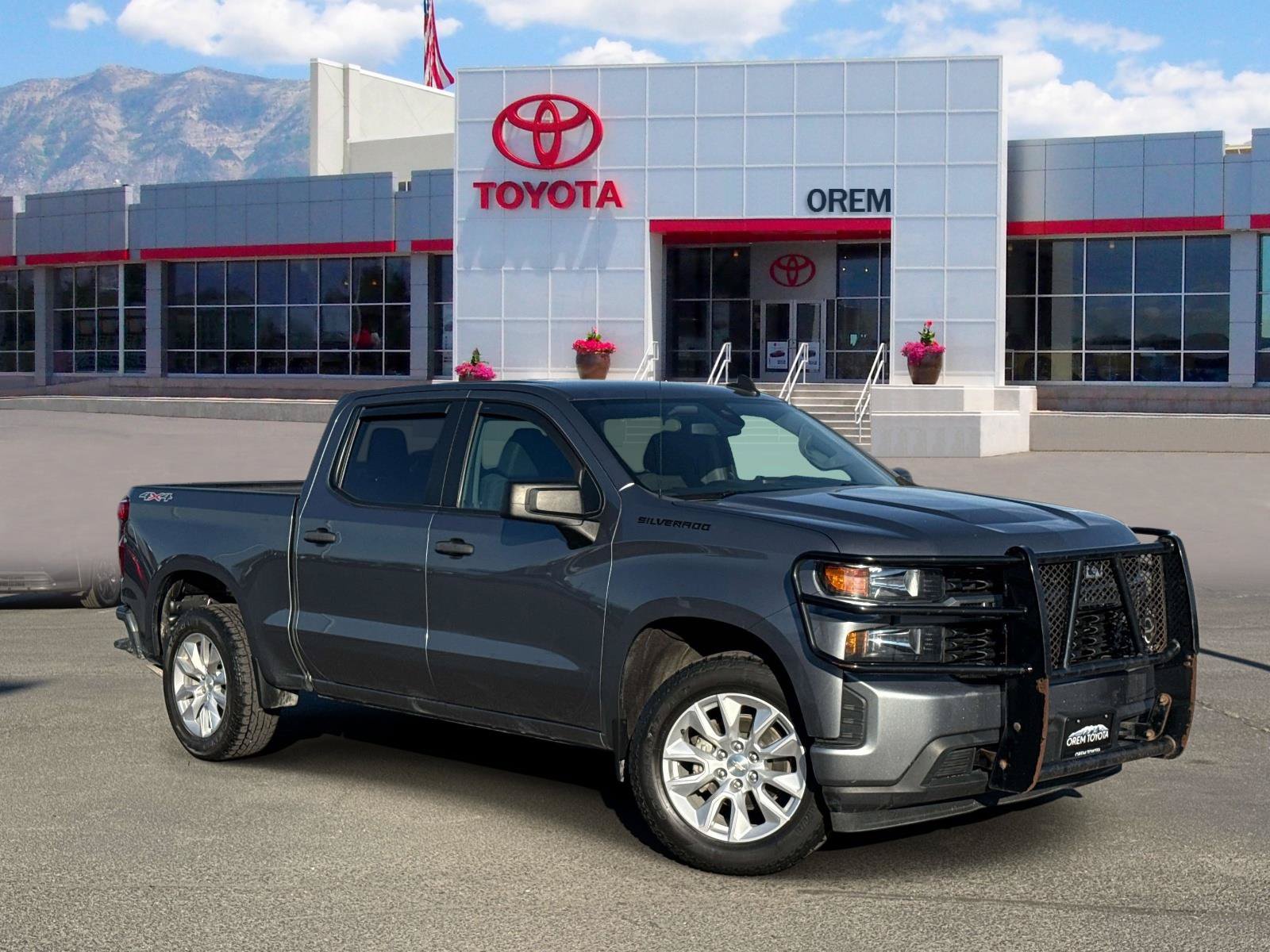 Used 2021 Chevrolet Silverado 1500 Custom w/ LPO, Dark Essentials Package AWD/4WD video 1