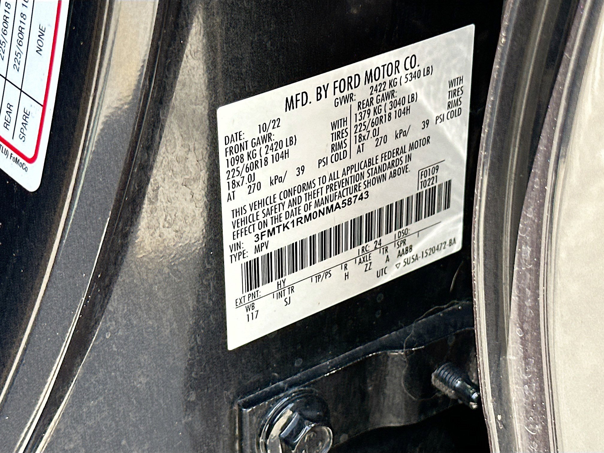 Used 2022 Ford Mustang Mach-E Select w/ Comfort/Technology Package image 33