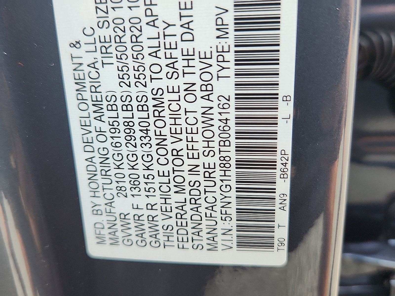 New 2026 Honda Pilot Elite image 20