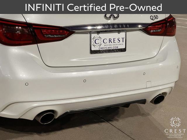 Certified 2023 INFINITI Q50 Luxe w/ Cargo Package image 6
