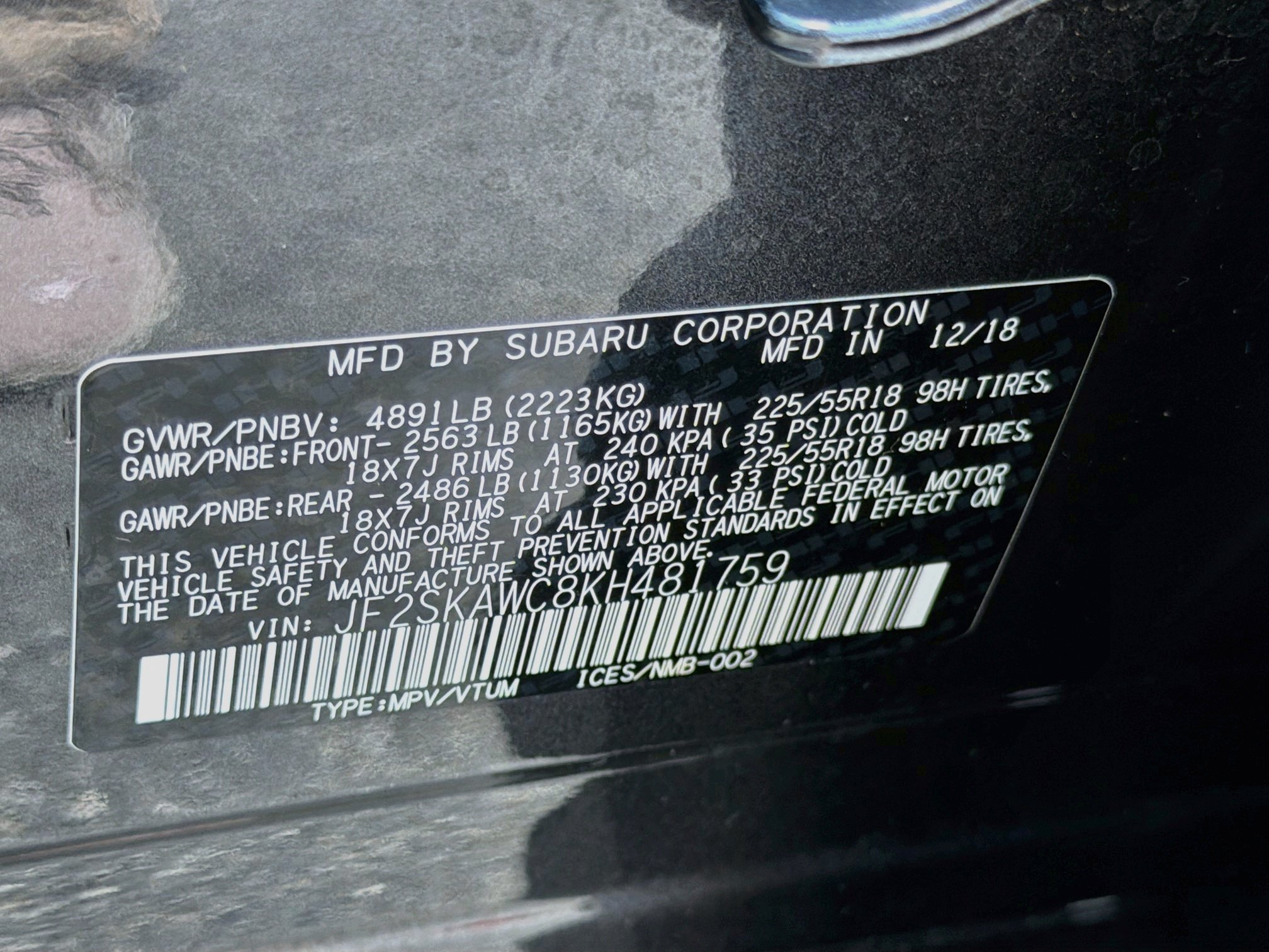 Used 2019 Subaru Forester Touring w/ Popular Package #3 AWD/4WD image 45