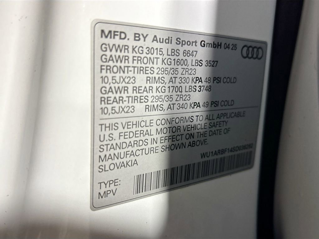 Used 2025 Audi RS Q8 performance image 26