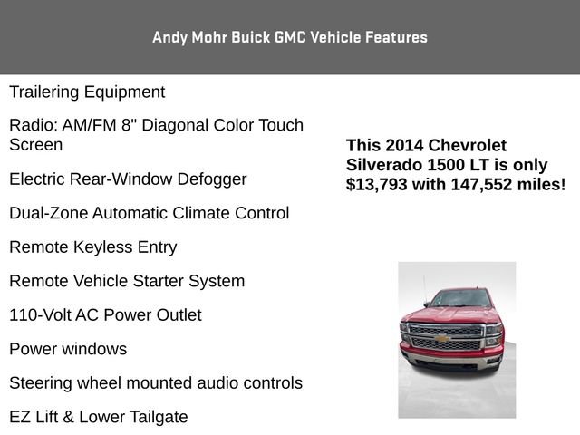 Used 2014 Chevrolet Silverado 1500 LT w/ All Star Edition image 8