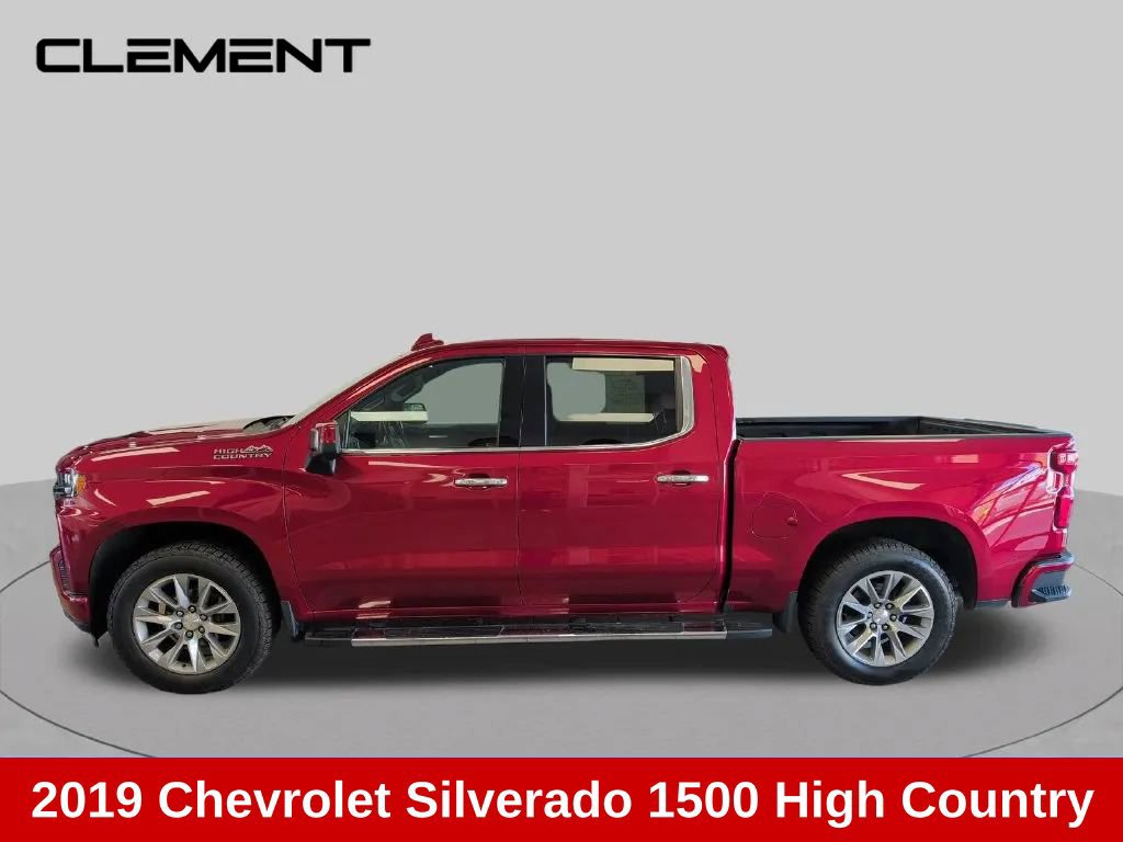 Used 2019 Chevrolet Silverado 1500 High Country w/ Technology Package AWD/4WD image 4