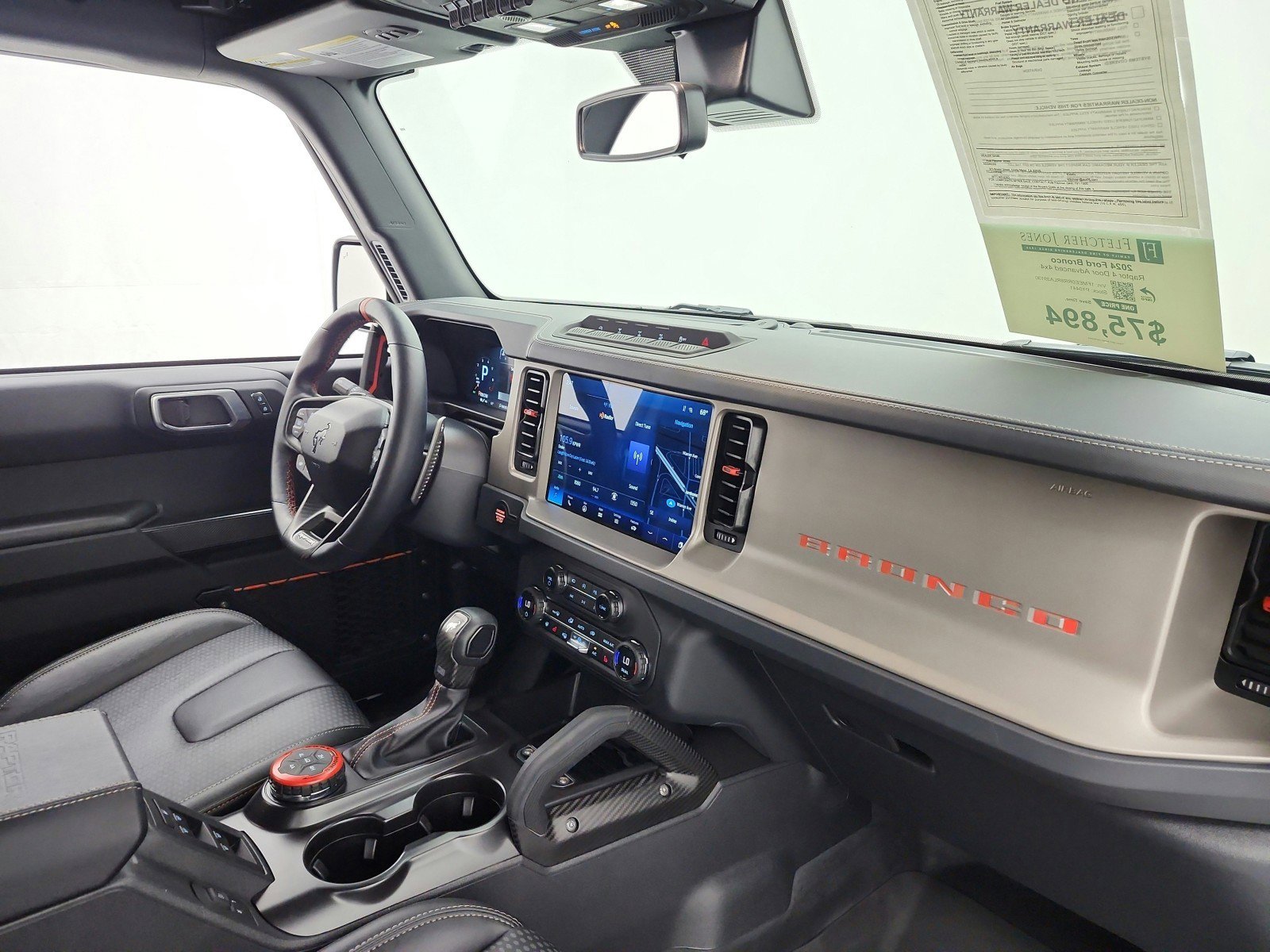 Used 2024 Ford Bronco Raptor w/ Interior Carbon Fiber Pack 6 AWD/4WD image 32