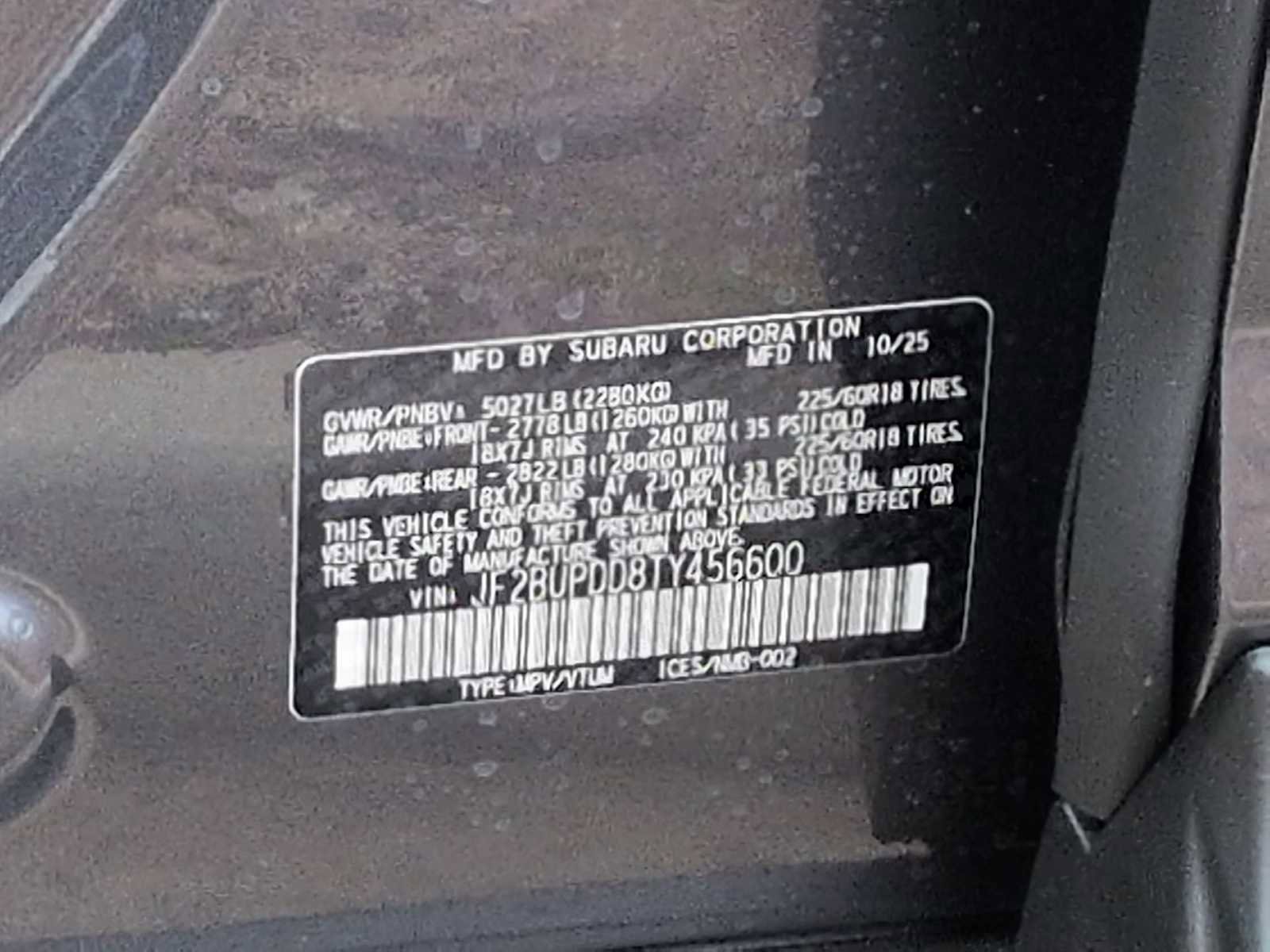 New 2026 Subaru Outback Limited AWD/4WD image 38