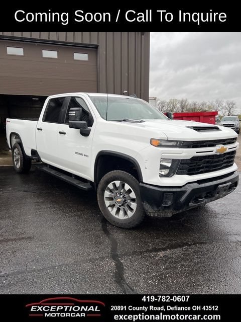 Used 2024 Chevrolet Silverado 2500 Custom w/ Custom Value Package