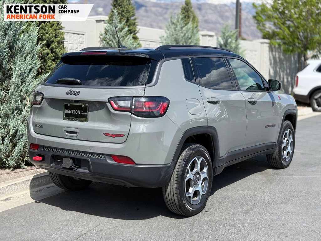 Used 2022 Jeep Compass Trailhawk w/ Trailhawk Elite Group AWD/4WD image 9