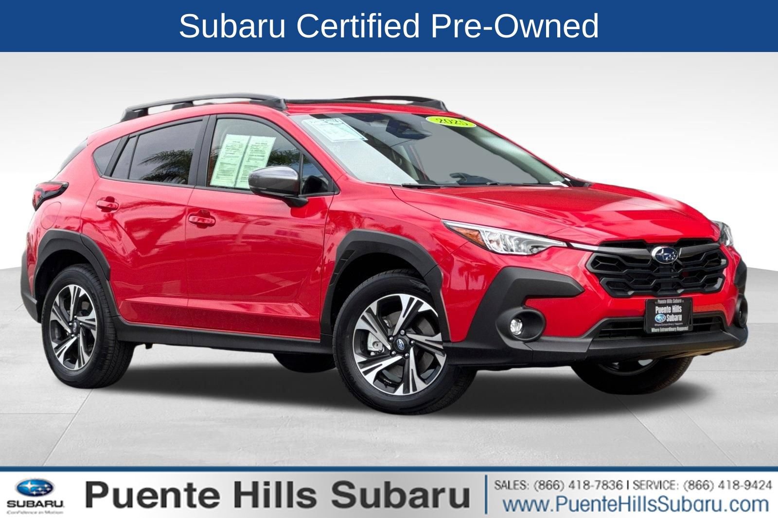 Certified 2025 Subaru Crosstrek 2.5i Premium AWD/4WD image 1