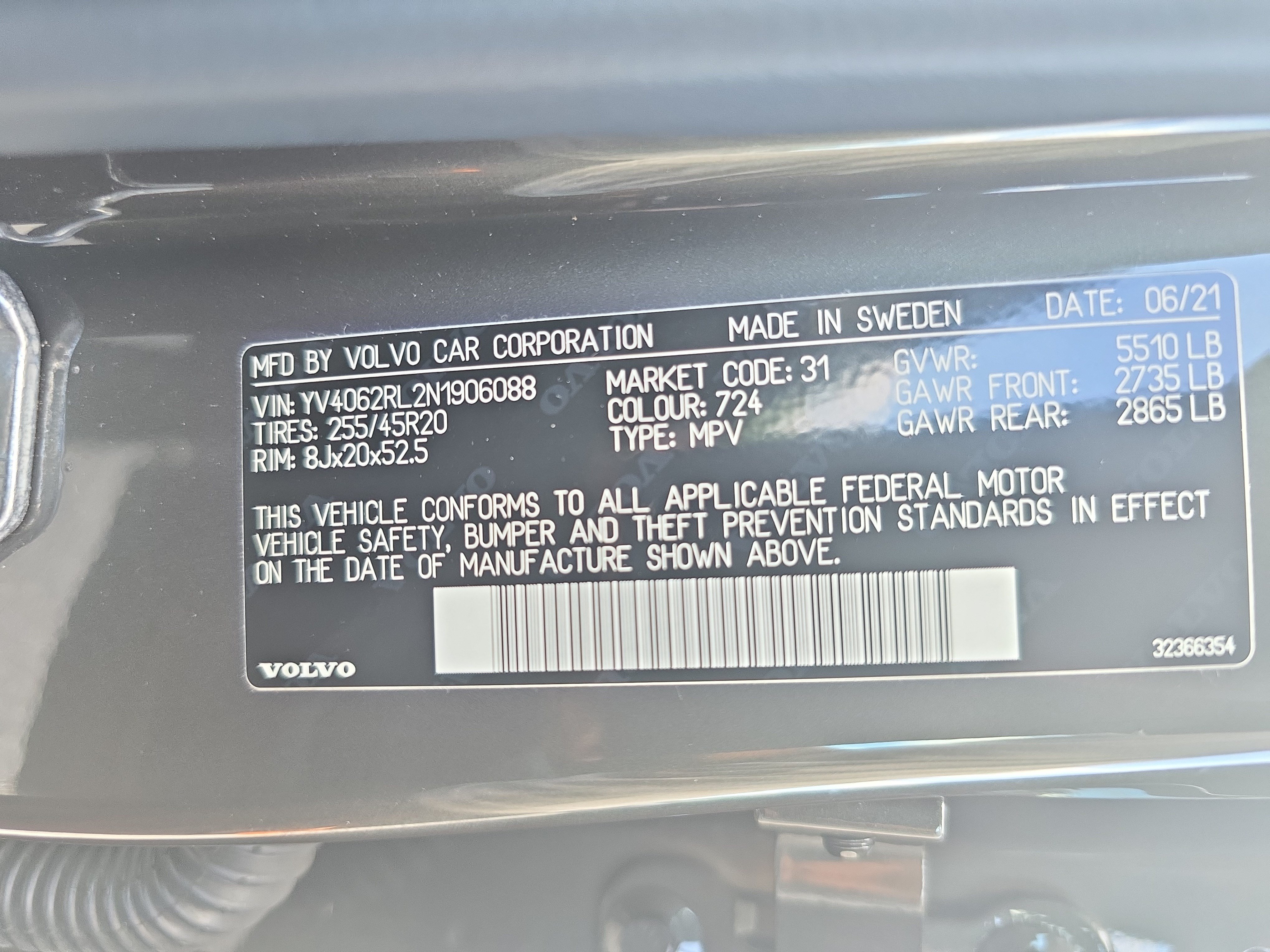 Used 2022 Volvo XC60 B6 Inscription w/ Climate Package AWD/4WD image 34