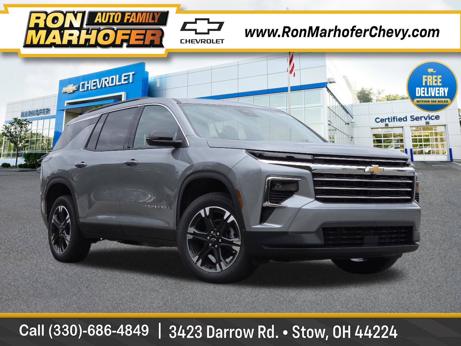 New 2027 Chevrolet Traverse LT w/ Sun and Wheel Package
