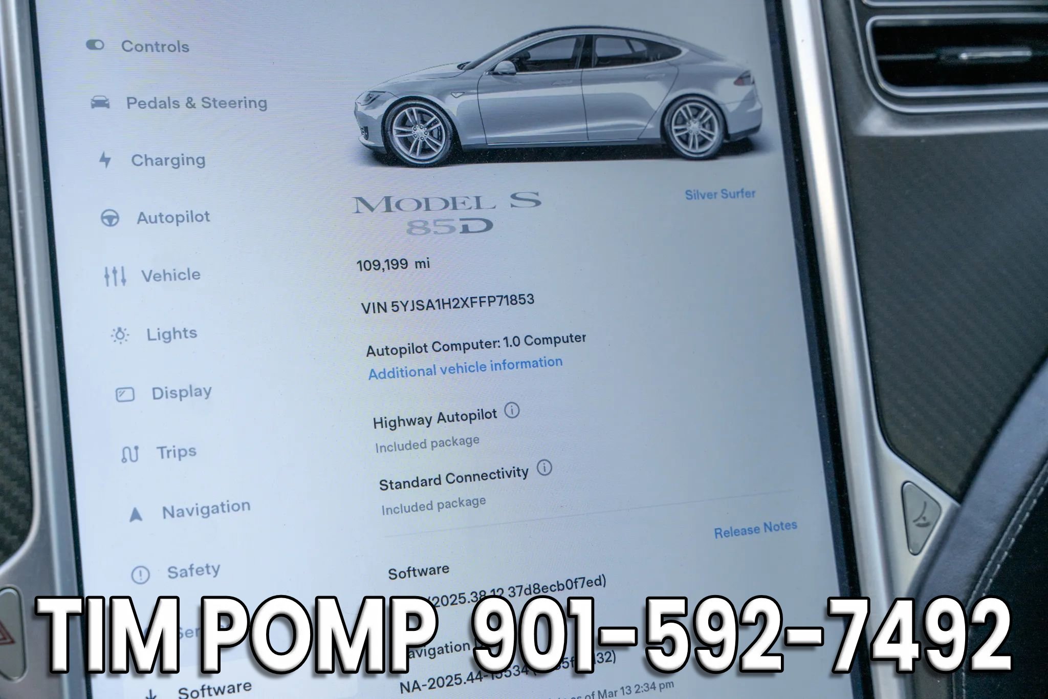 Used 2015 Tesla Model S 85D image 22