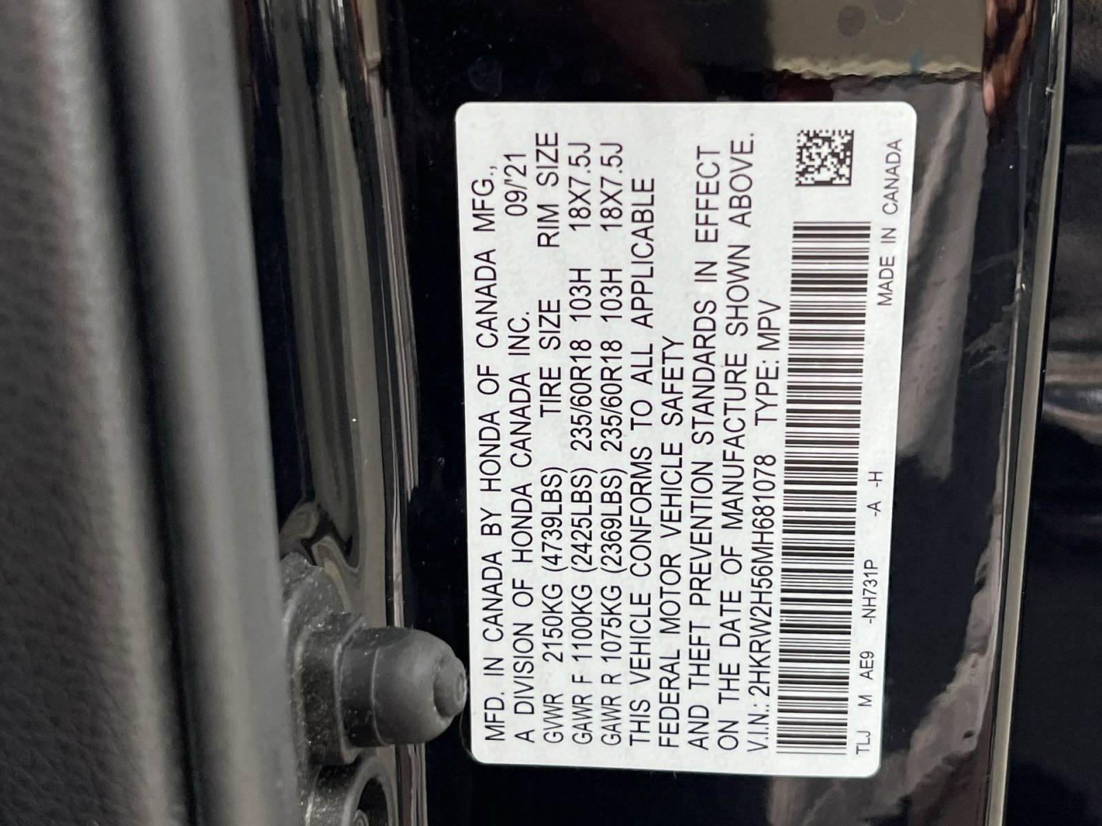 Used 2021 Honda CR-V EX image 33