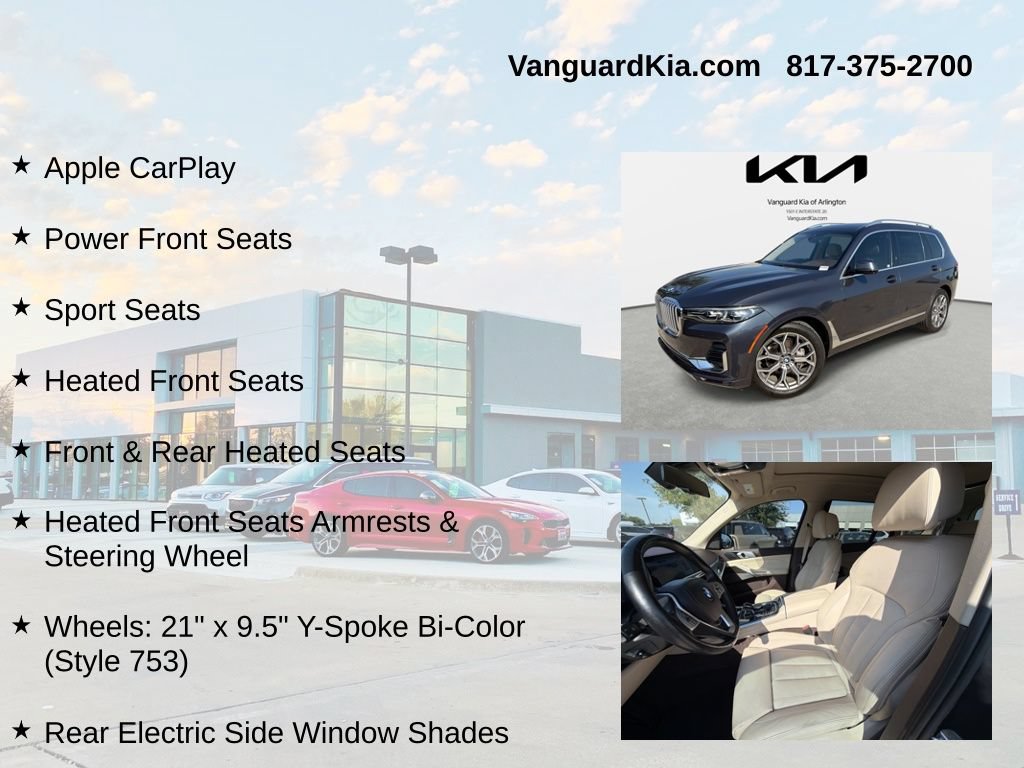 Used 2019 BMW X7 xDrive40i w/ Premium Package AWD/4WD image 18