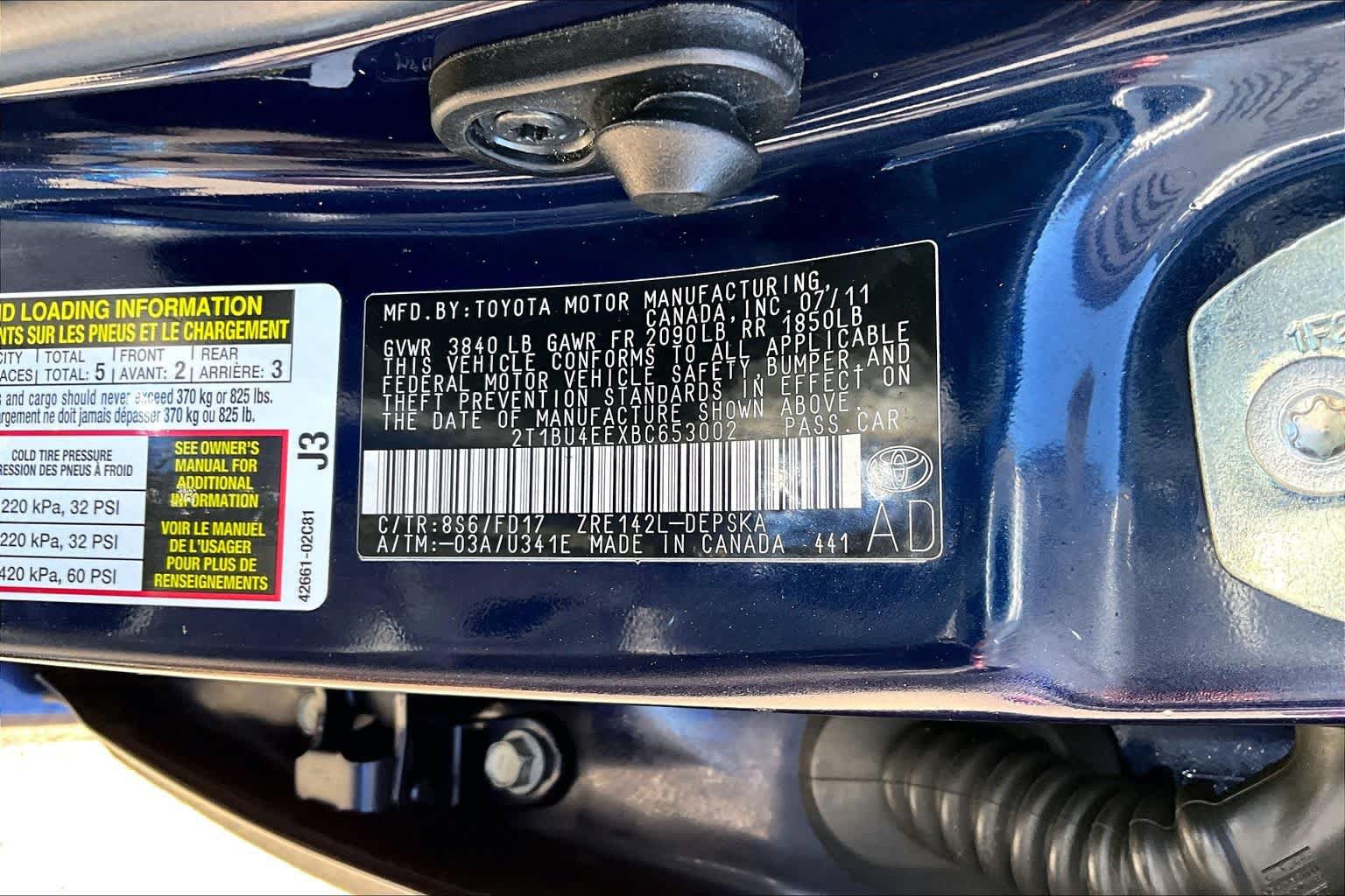 Used 2011 Toyota Corolla S FWD image 36
