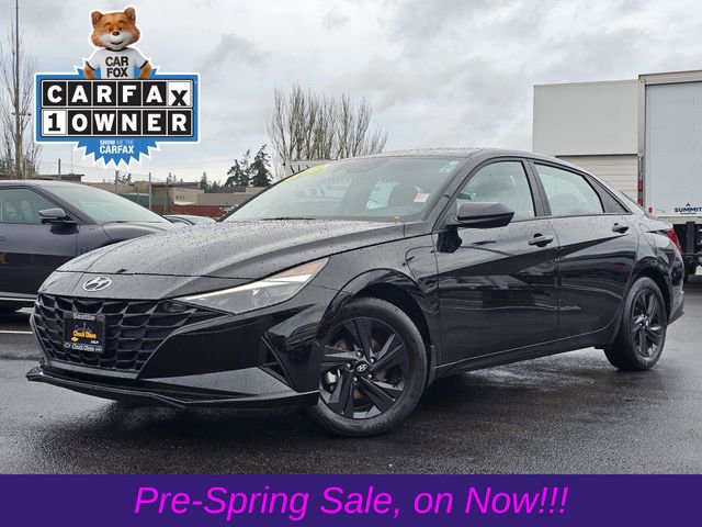 Used 2023 Hyundai Elantra Blue image 1
