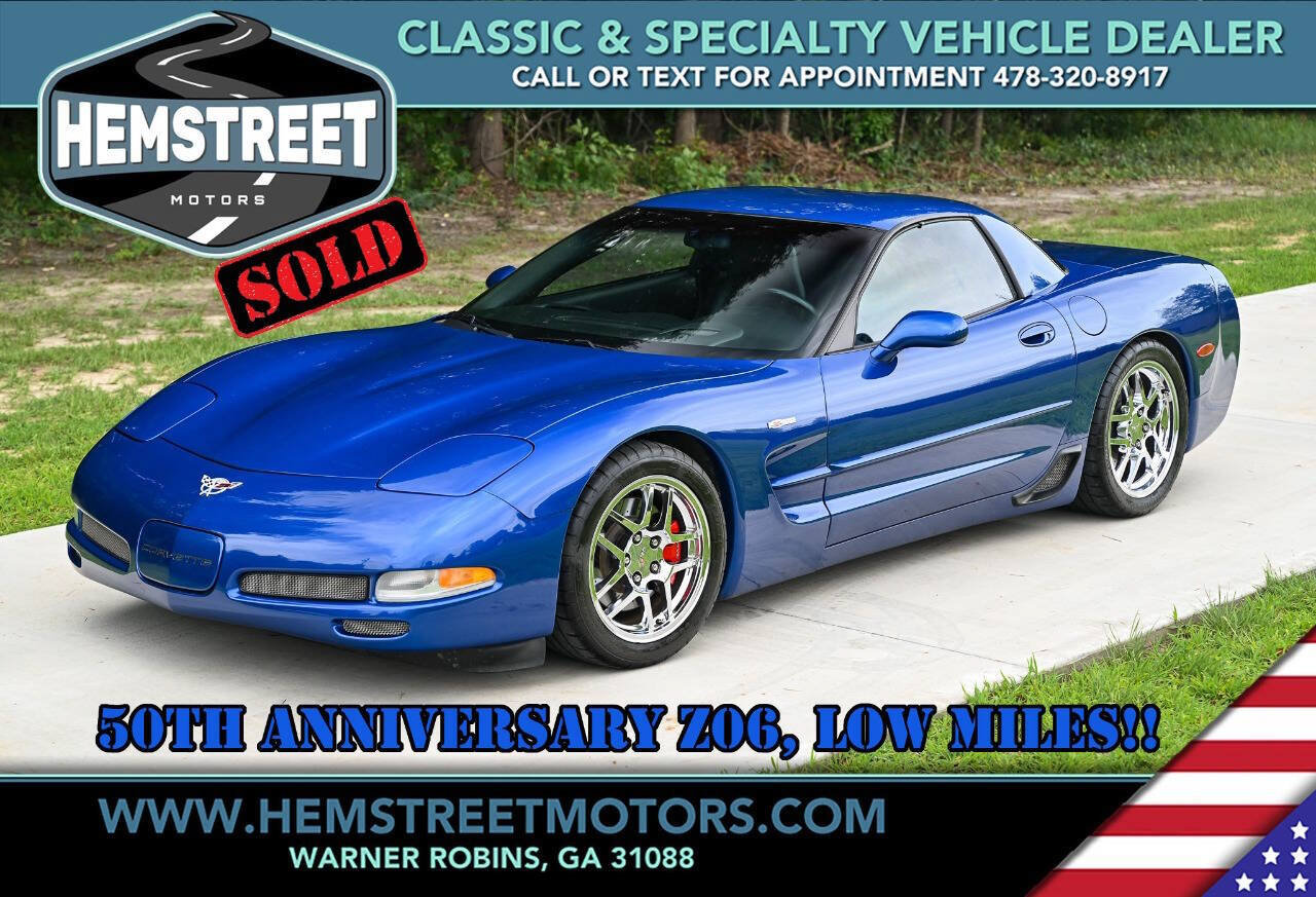 Used 2003 Chevrolet Corvette Z06 w/ Memory Package, 3 Drivers