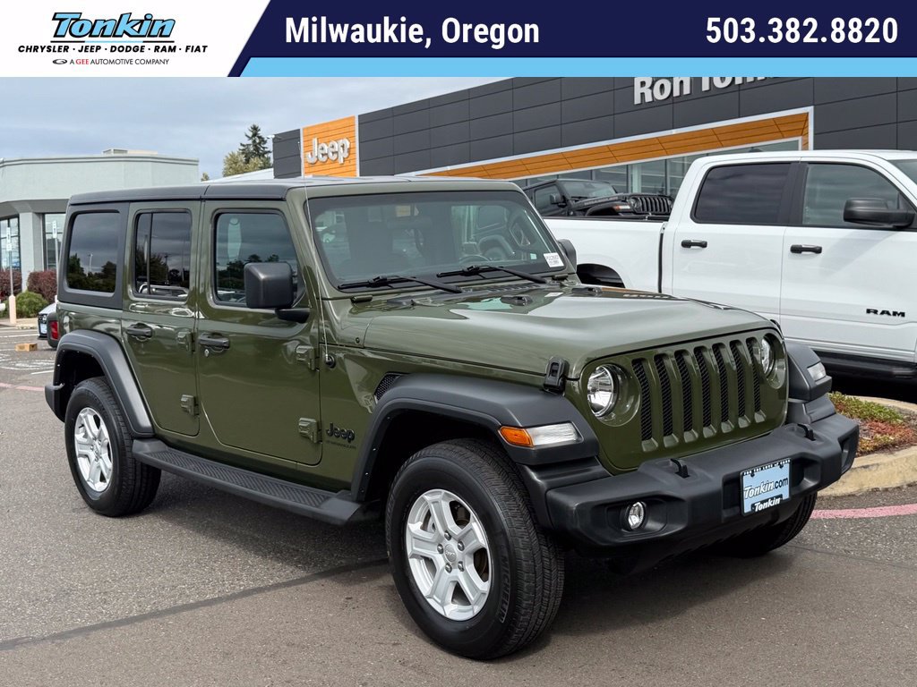 Used 2023 Jeep Wrangler Unlimited Sport