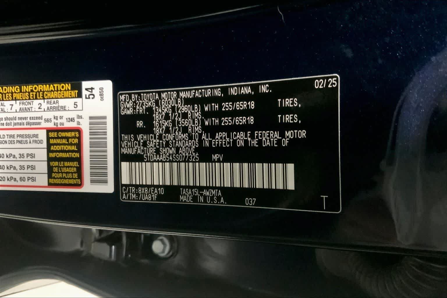 Used 2025 Toyota Grand Highlander AWD image 18