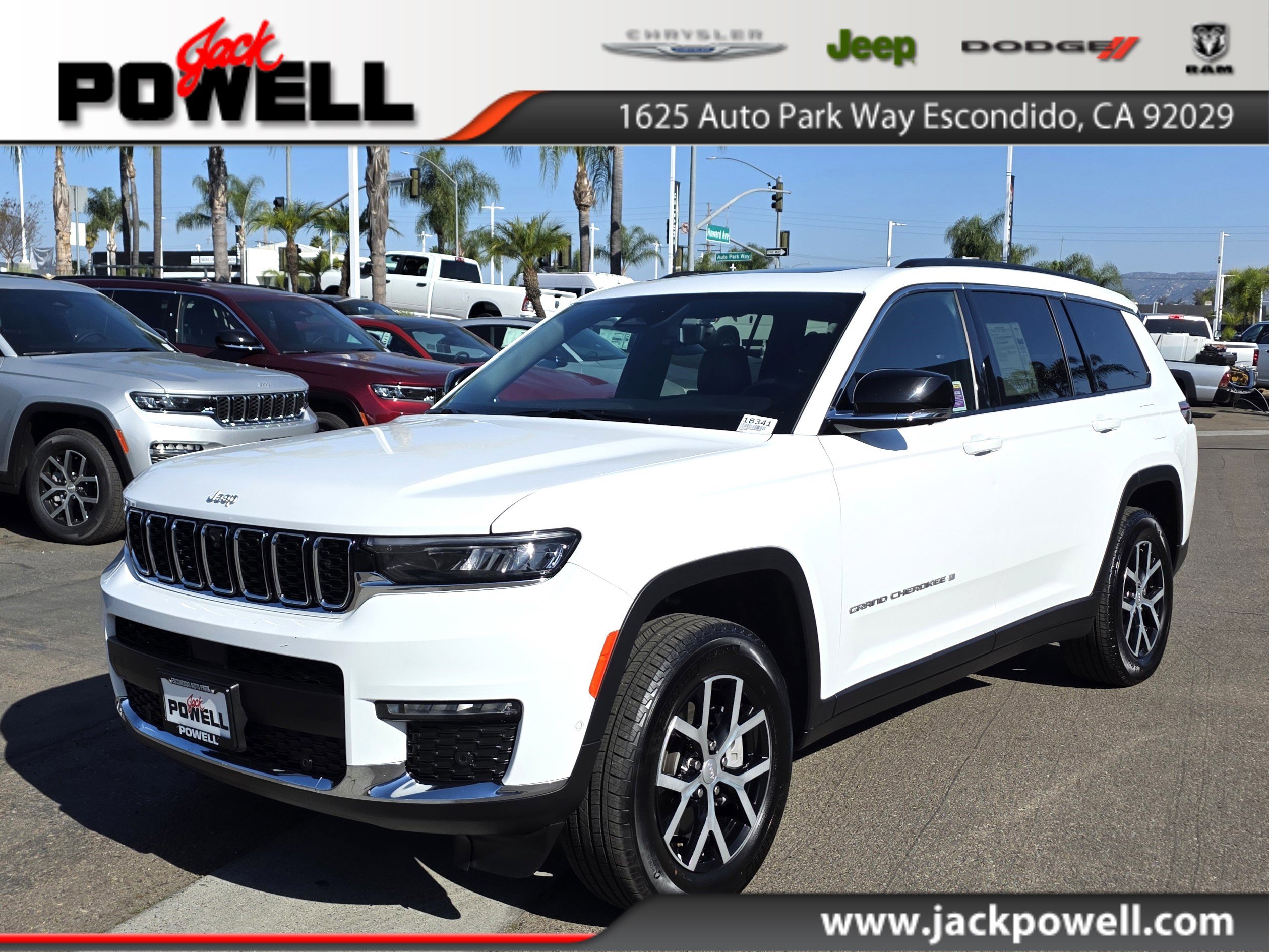 Certified 2024 Jeep Grand Cherokee L Limited w/ Luxury Tech Group II image 1