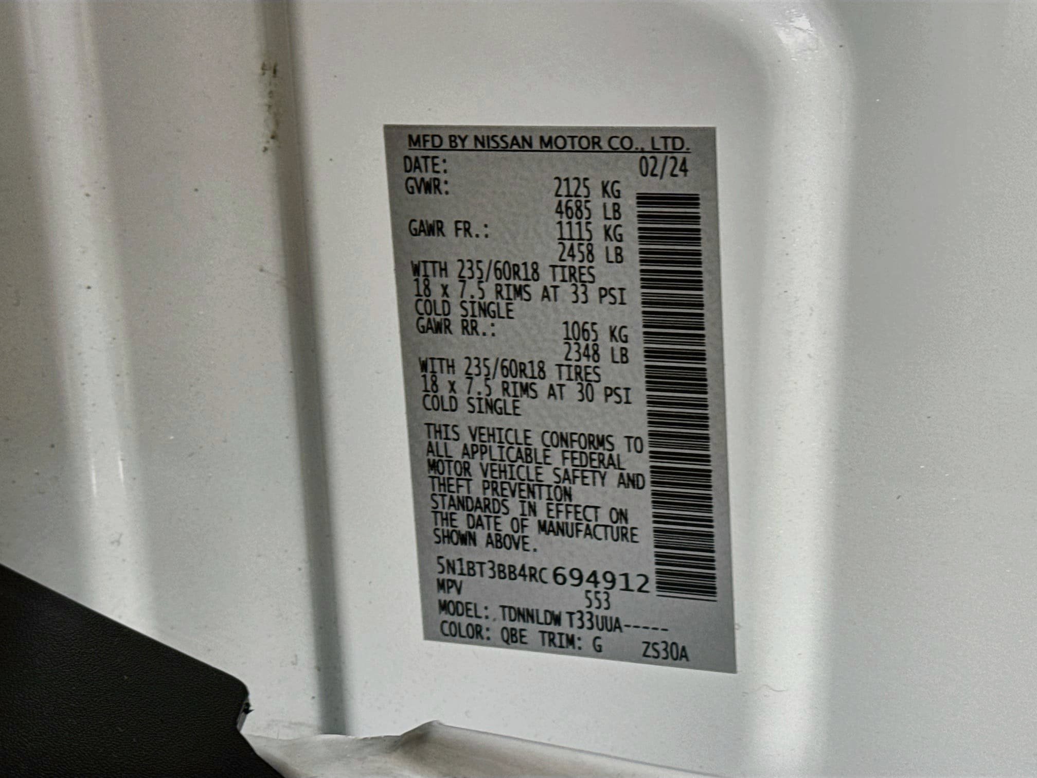 Used 2024 Nissan Rogue SV AWD/4WD image 26
