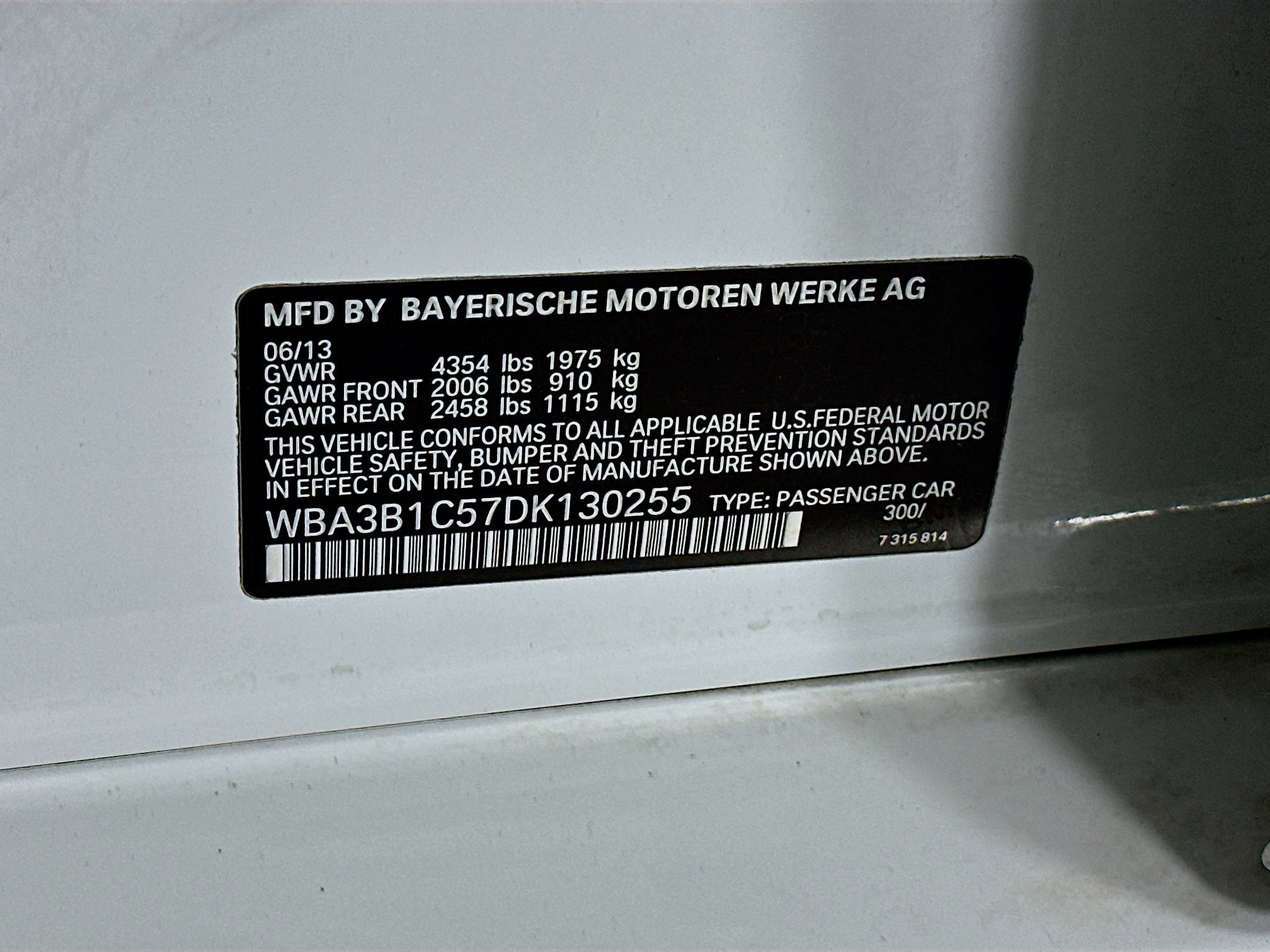 Used 2013 BMW 320i Sedan RWD image 12