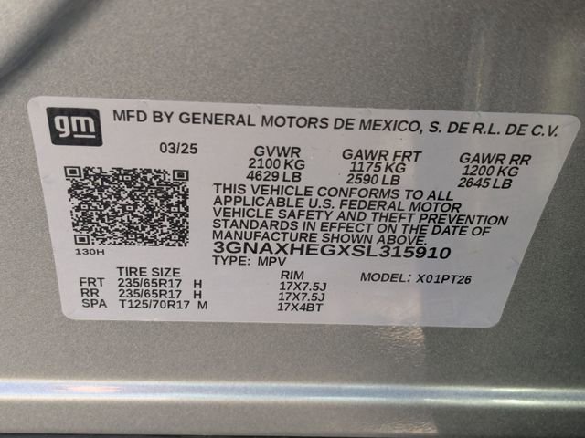 Used 2025 Chevrolet Equinox LT image 35