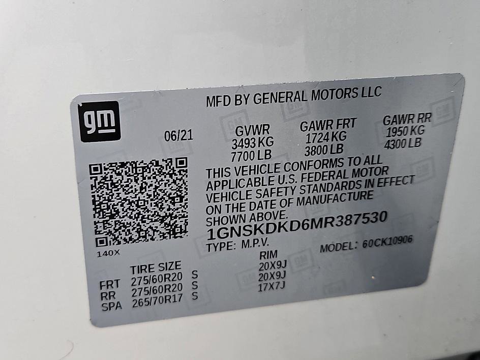 Used 2021 Chevrolet Suburban Z71 image 28