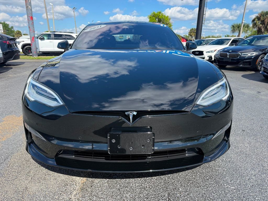 Used 2021 Tesla Model S Plaid image 2