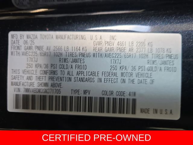 Used 2025 MAZDA CX-50 AWD 2.5 S w/ Weather Package image 36