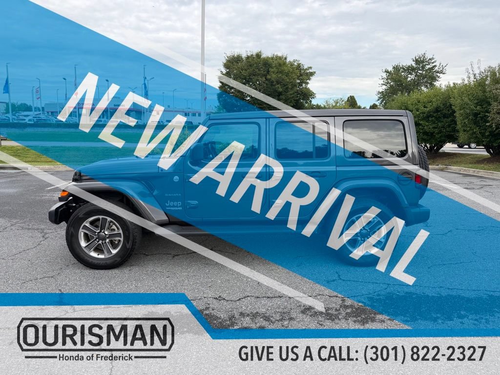 Used 2021 Jeep Wrangler Unlimited Sahara AWD/4WD image 5