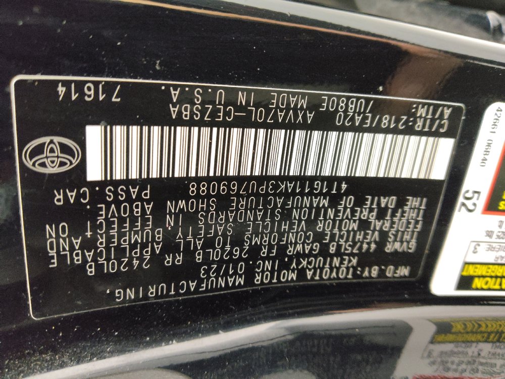 Used 2023 Toyota Camry SE FWD image 33