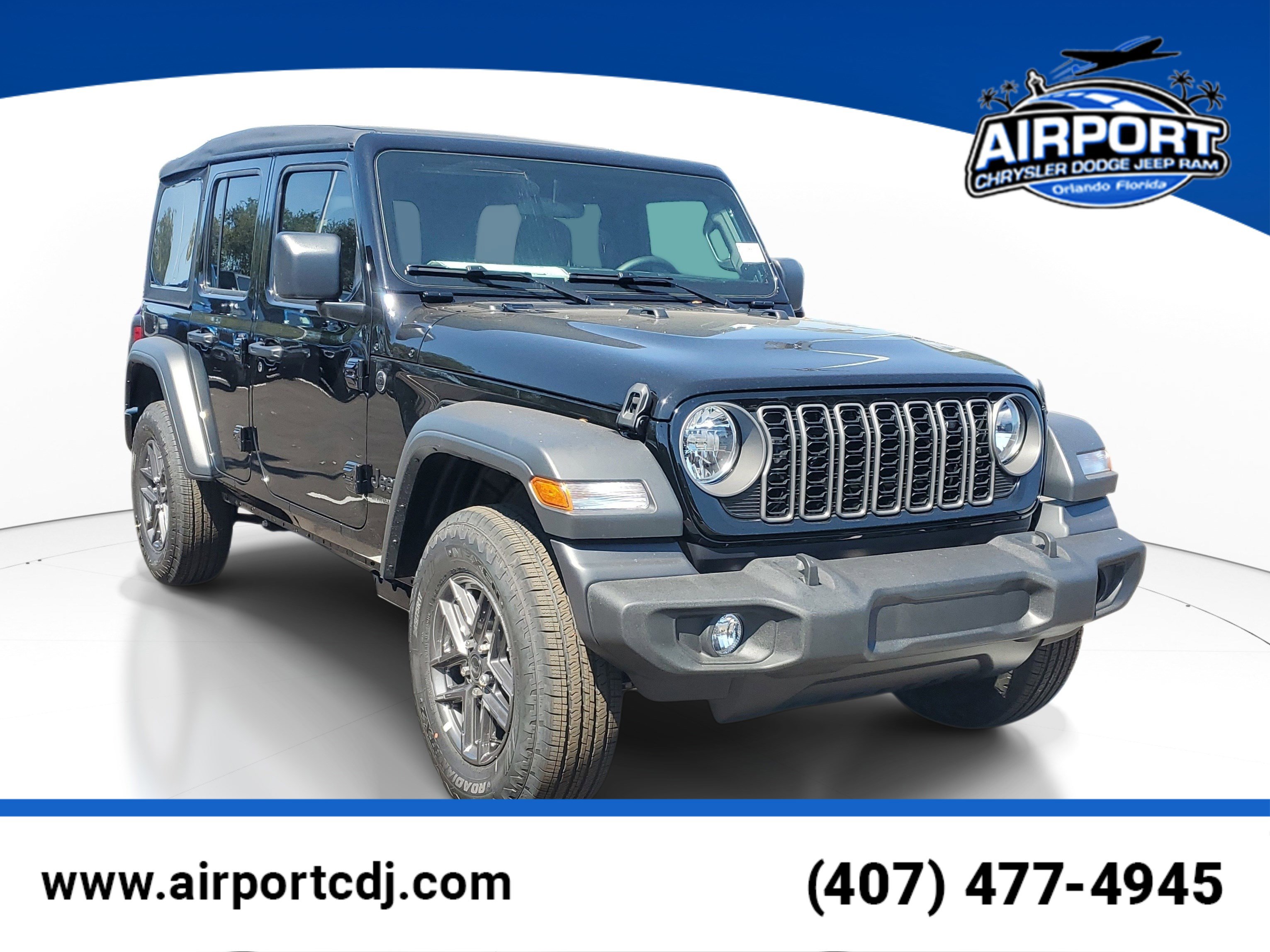 New 2026 Jeep Wrangler Unlimited Sport AWD/4WD image 1