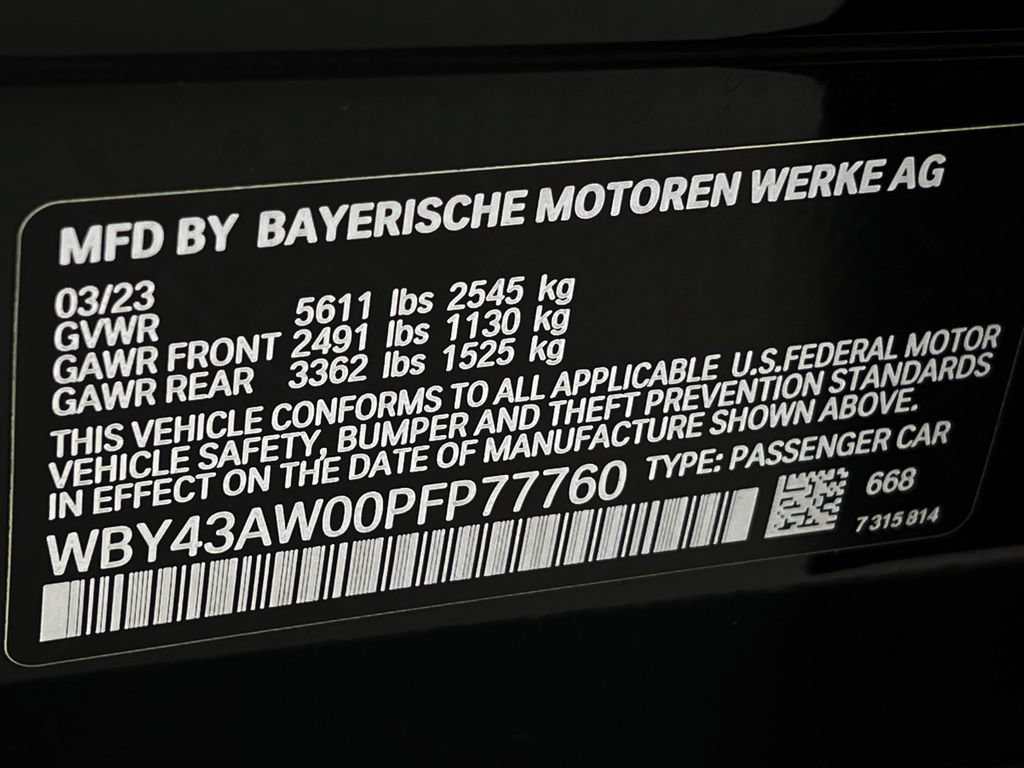 Certified 2023 BMW i4 eDrive35 w/ Premium Package RWD image 23