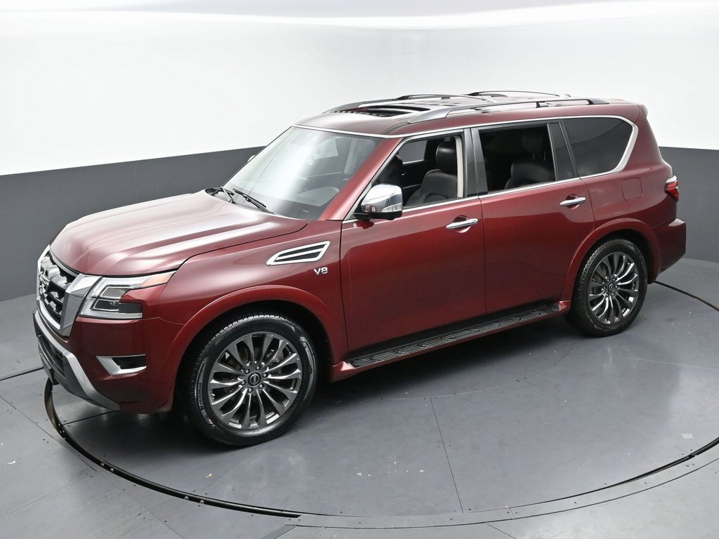Used 2021 Nissan Armada Platinum w/ Captain's Chairs Package image 50